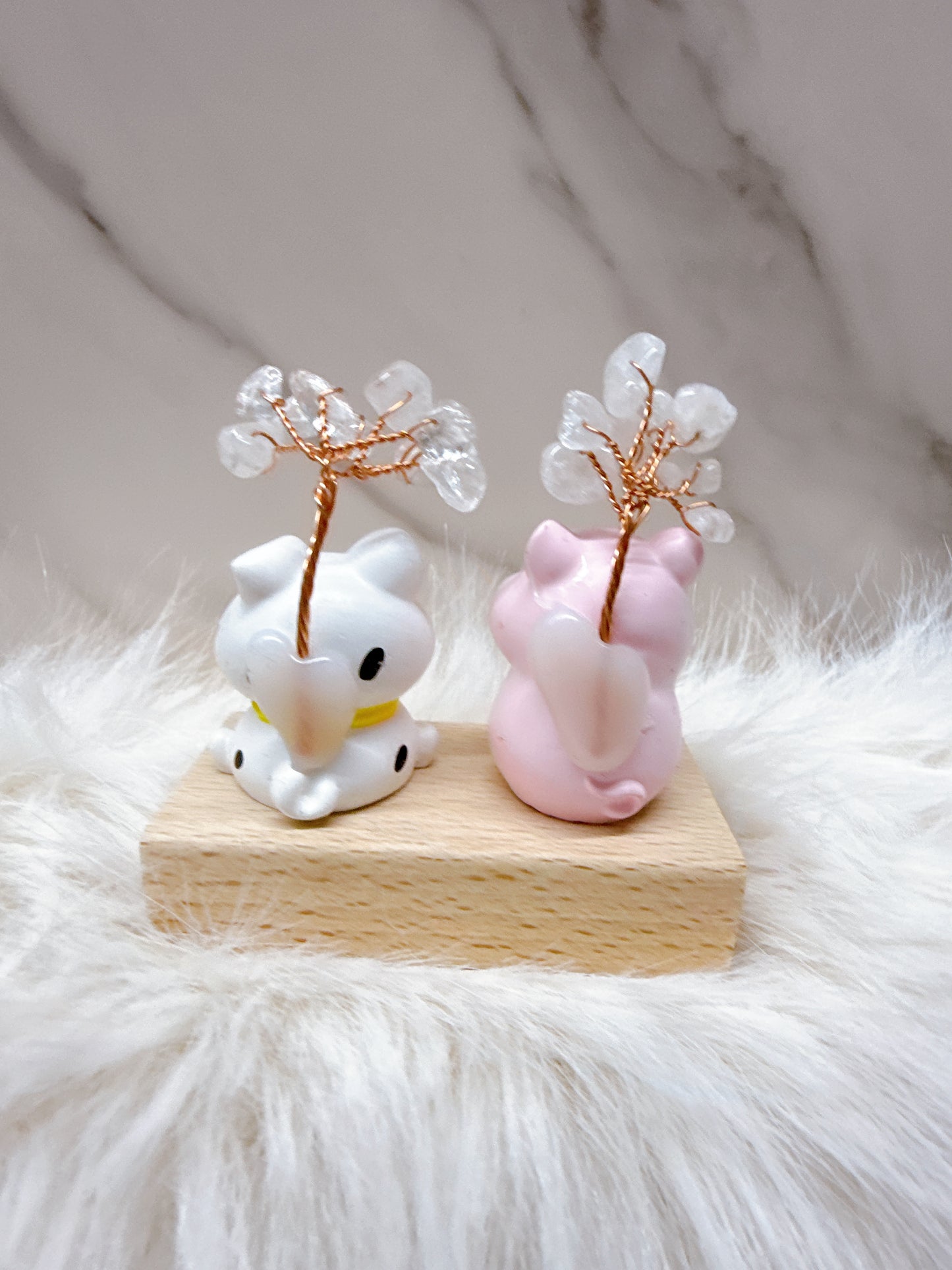 送料無料 干支置物 水晶 クリアクォーツ さざれ|一年の流れを整え、願いを澄ませるお守り 馬 午年