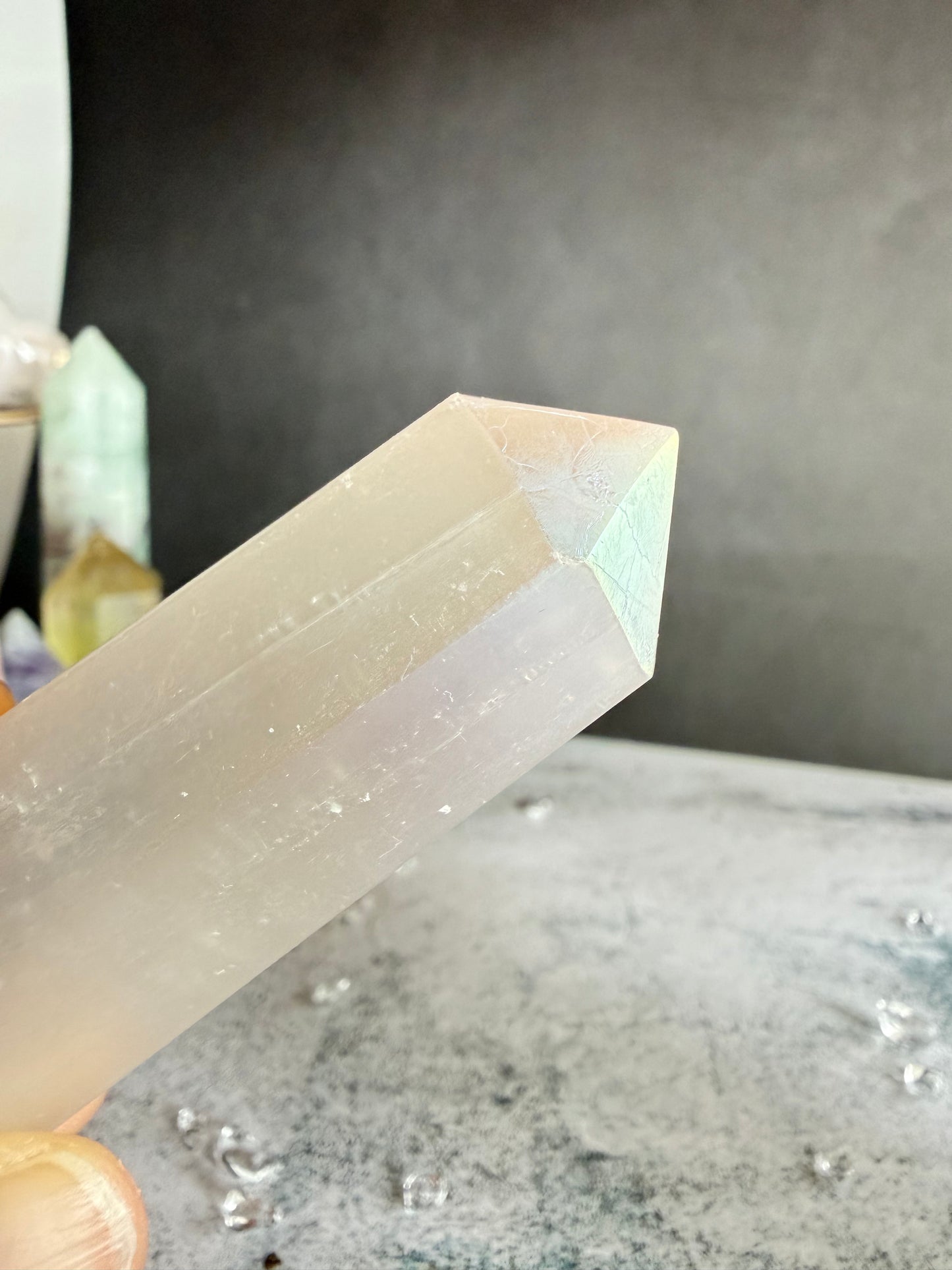 エンジェルオーラセレナイト タワー|心を整え、本来の自分に戻る