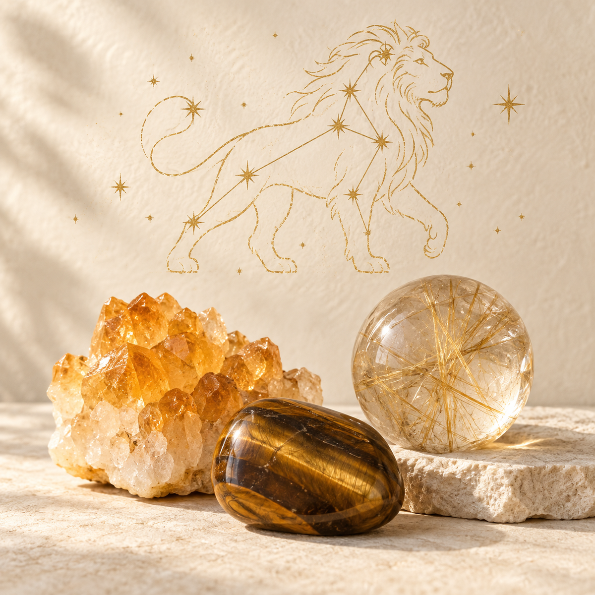 獅子座のおすすめ天然石