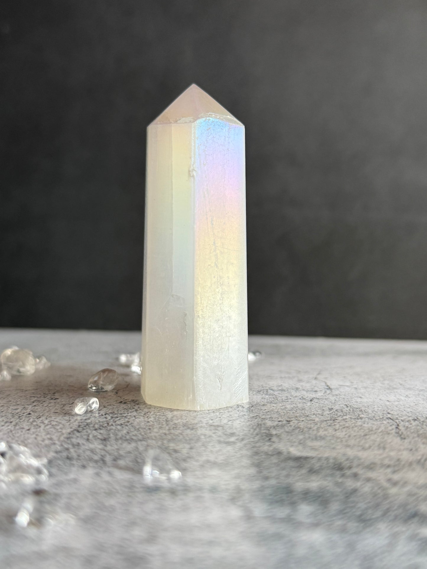 エンジェルオーラセレナイト タワー｜心を整え、本来の自分に戻る