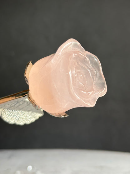 ローズクォーツ バラ 薔薇 ｜枯れないやさしさを贈る石　2