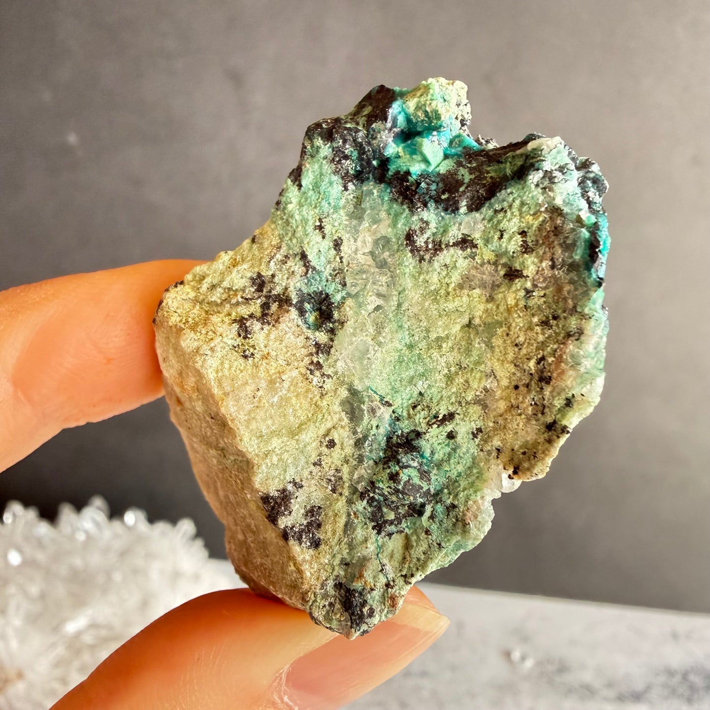クリソコラ 原石 Chrysocolla 天然石 鉱物 パワーストーン