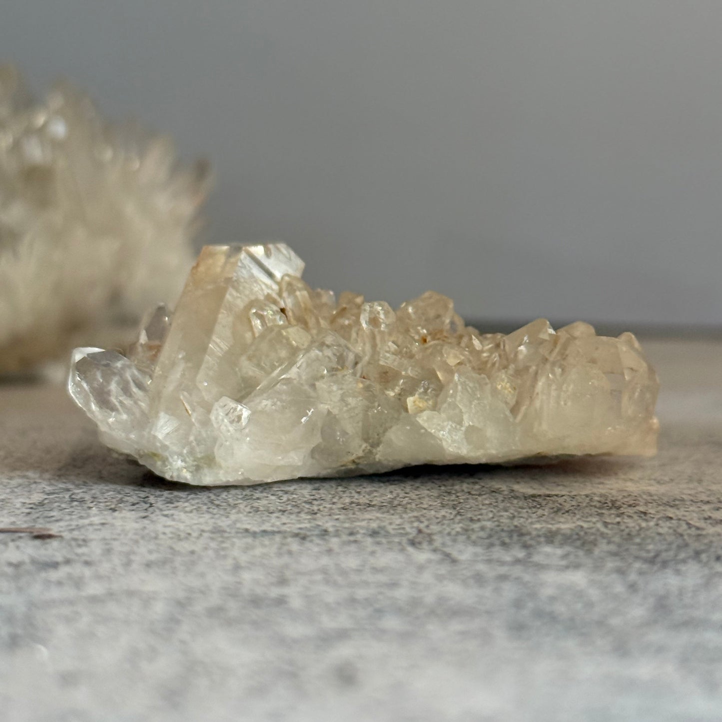 水晶 クラスター 浄化 クリアクォーツ