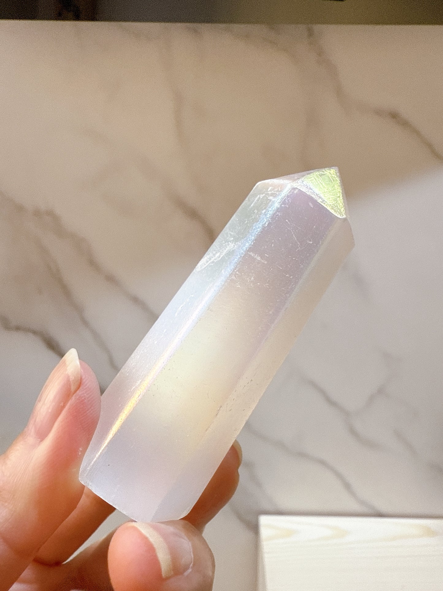 エンジェルオーラセレナイト タワー｜心を整え、本来の自分に戻る