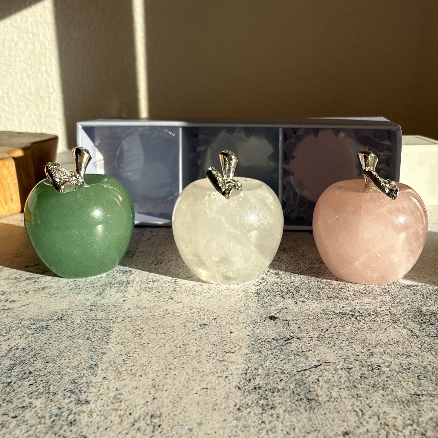 バレンタイン ミニギフトセット りんご ｜ 天然石