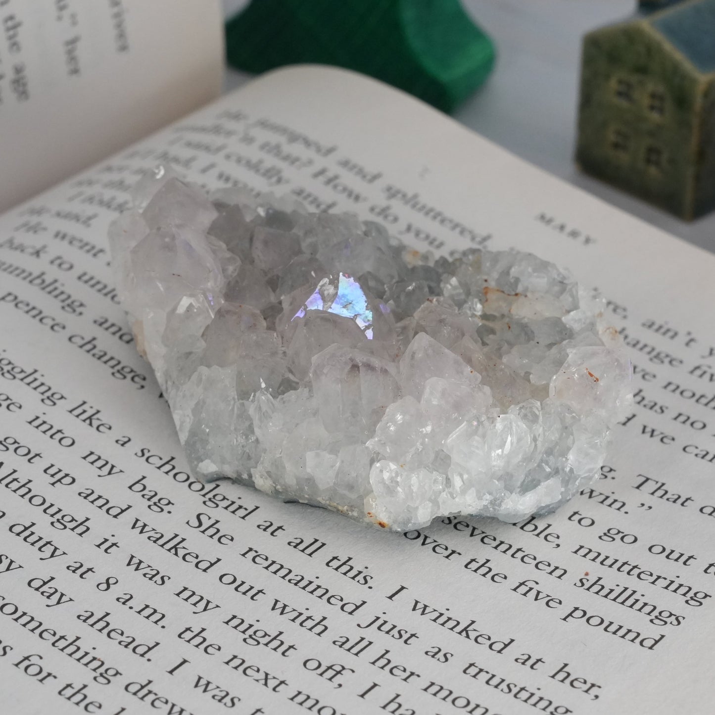 天然石 アナンダライト アメジスト 64g ｜自分のために生きられるようになる