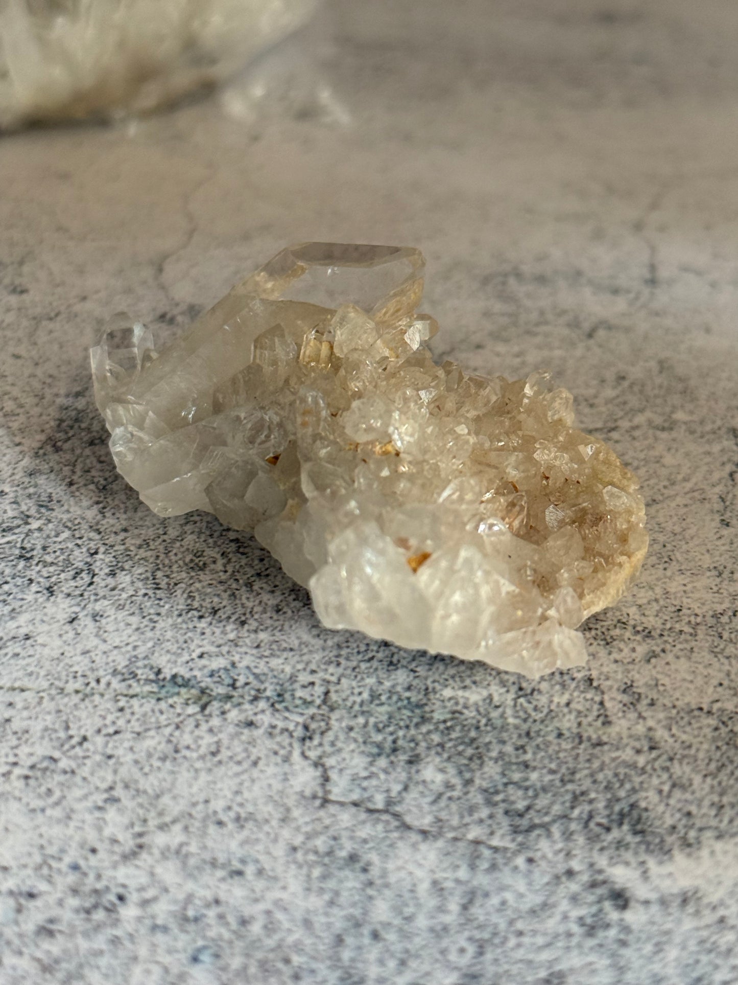 水晶 クラスター 浄化 クリアクォーツ