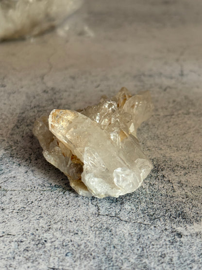 水晶 クラスター 浄化 クリアクォーツ