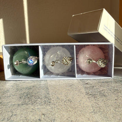 バレンタイン ミニギフトセット りんご ｜ 天然石