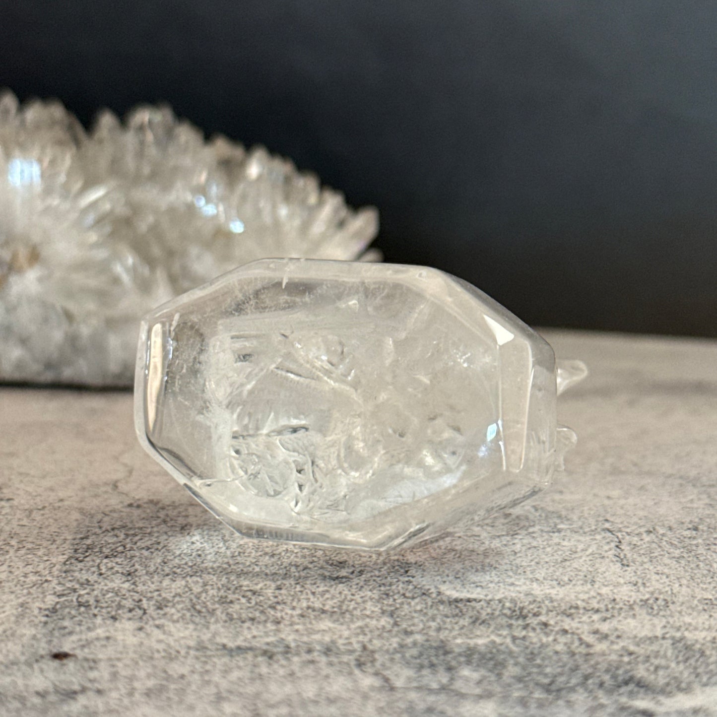 クリアクォーツ 龍 水晶