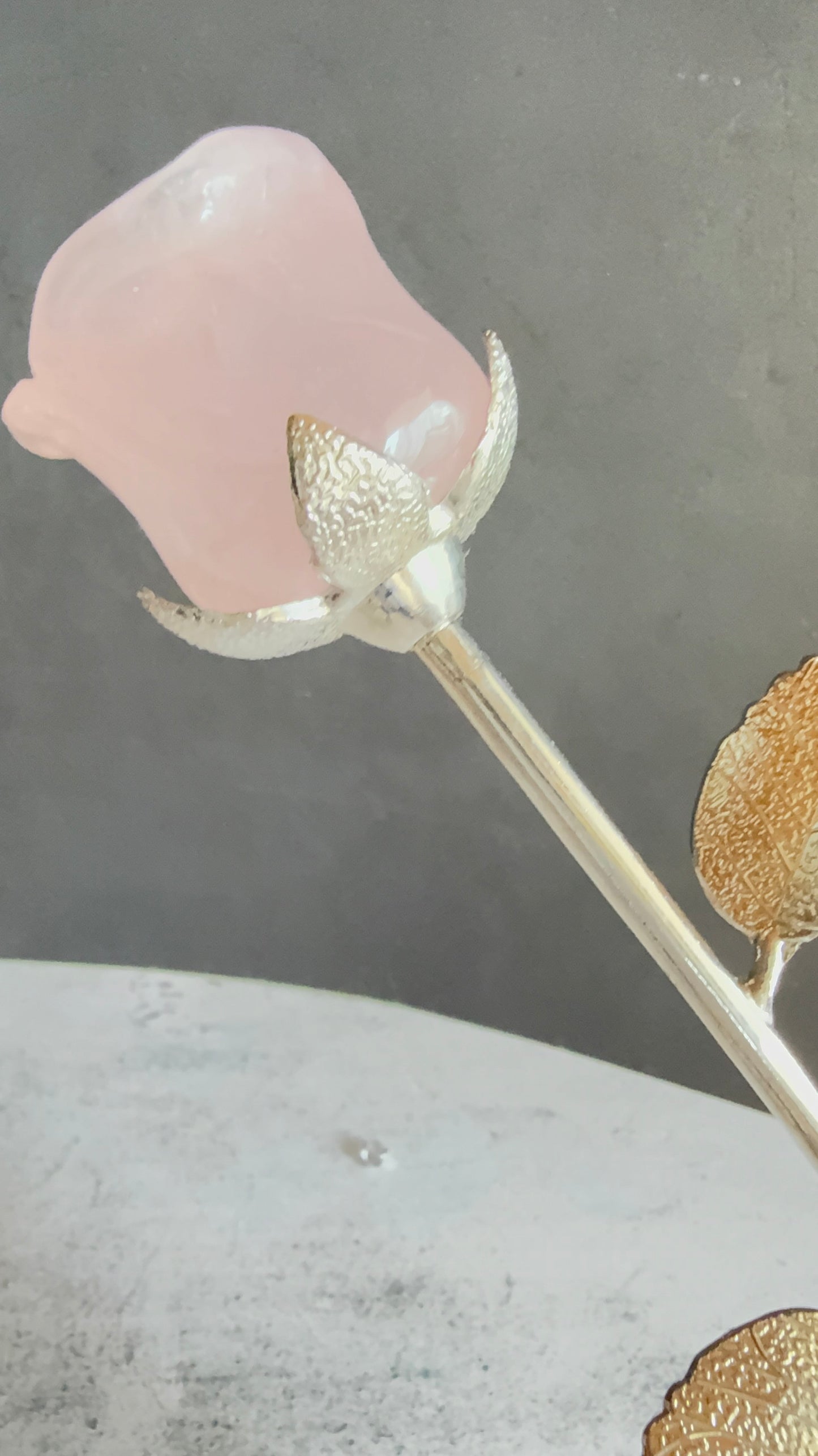 ローズクォーツ バラ 薔薇 ｜枯れないやさしさを贈る石　3