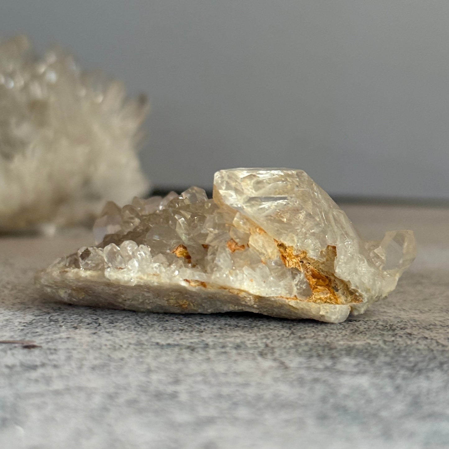 水晶 クラスター 浄化 クリアクォーツ