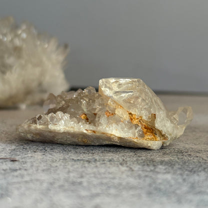 水晶 クラスター 浄化 クリアクォーツ