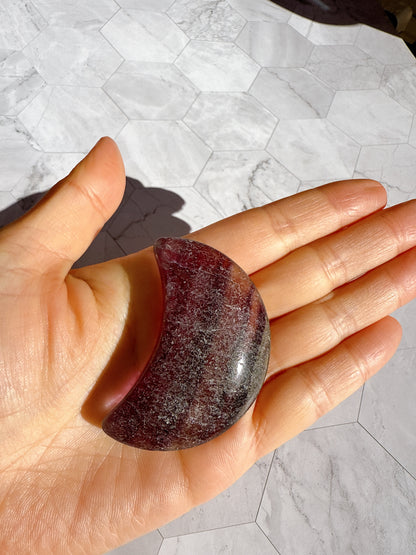 送料無料 天然石 フローライト 4点セット（雲・ダイヤ・フレーム・月）｜自分の光に気づく