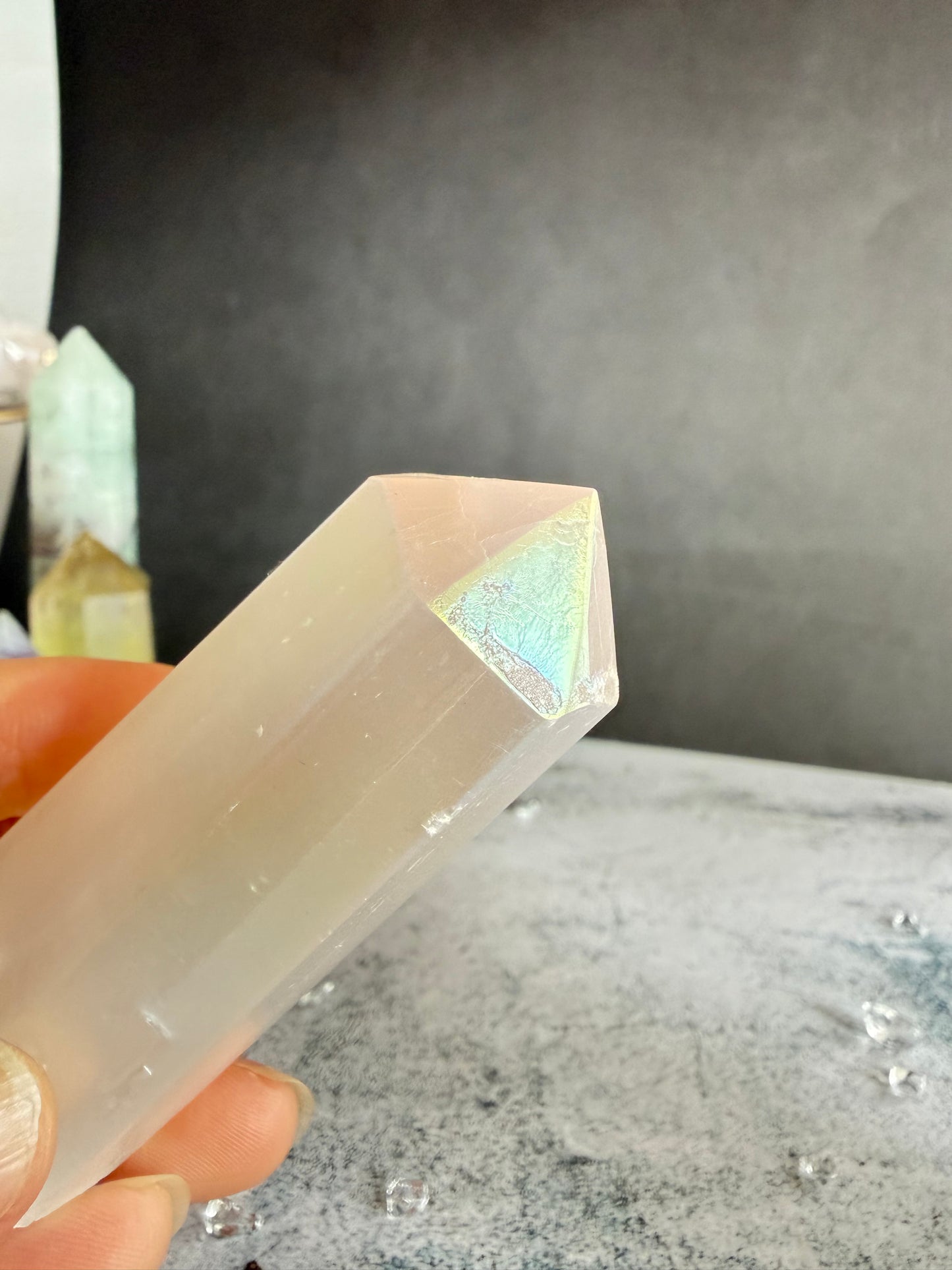 エンジェルオーラセレナイト タワー｜心を整え、本来の自分に戻る