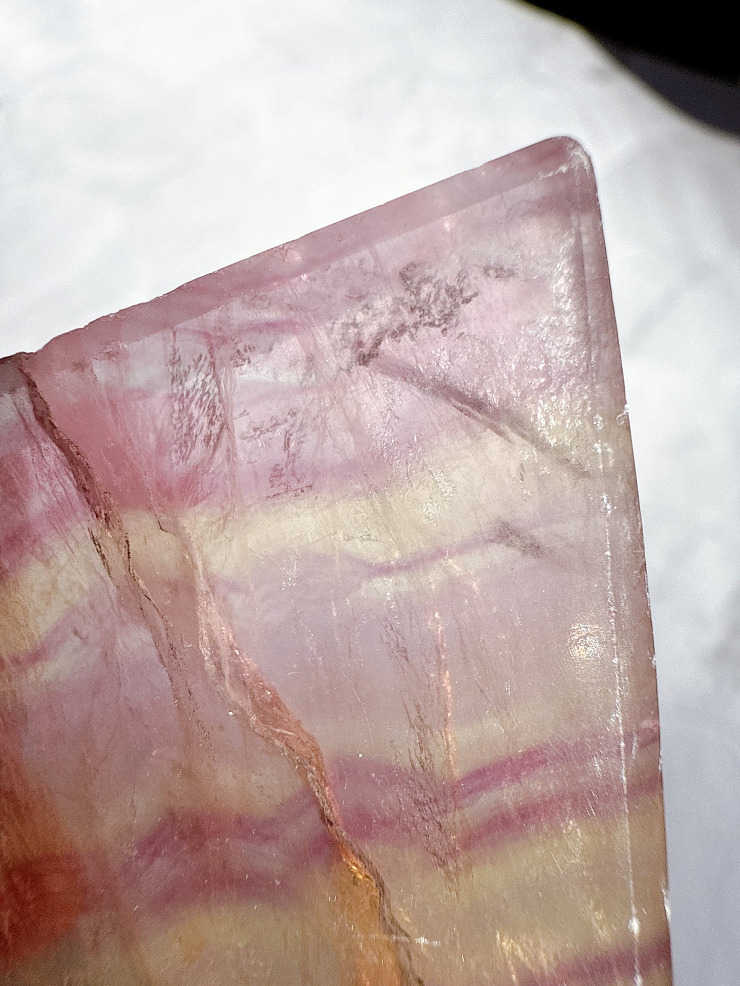 送料無料 天然石 フローライト 4点セット（雲・ダイヤ・フレーム・月）｜自分の光に気づく