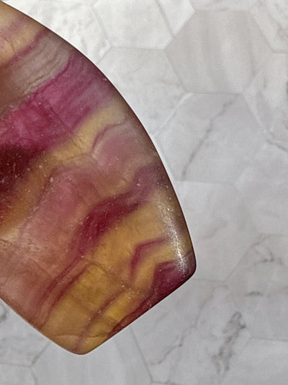 送料無料 天然石 フローライト 4点セット（雲・ダイヤ・フレーム・月）｜自分の光に気づく