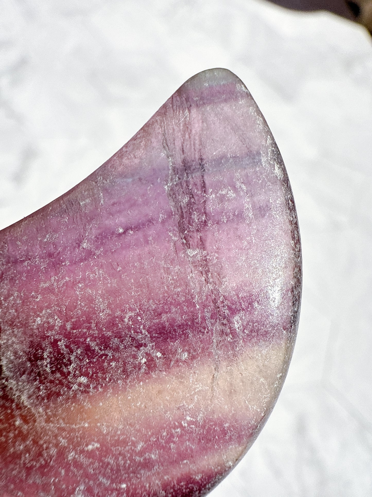 送料無料 天然石 フローライト 4点セット（雲・ダイヤ・フレーム・月）｜自分の光に気づく