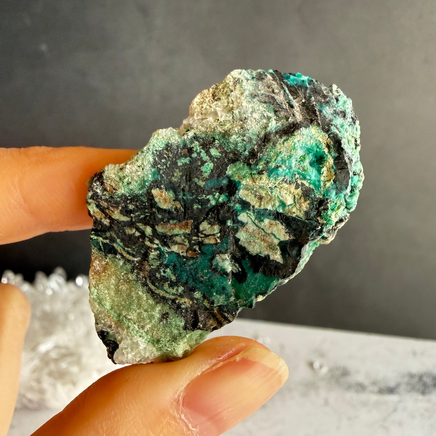 クリソコラ 原石 Chrysocolla 天然石 鉱物 パワーストーン