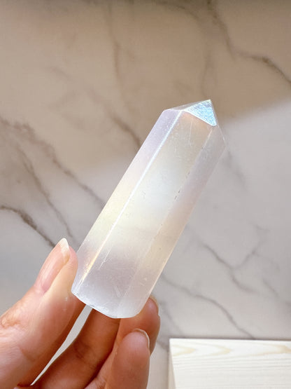 エンジェルオーラセレナイト タワー｜心を整え、本来の自分に戻る