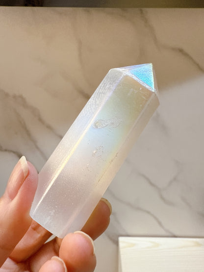 エンジェルオーラセレナイト タワー｜心を整え、本来の自分に戻る