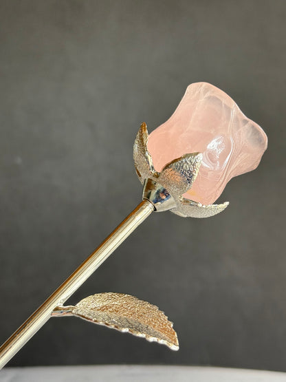 ローズクォーツ バラ 薔薇 ｜枯れないやさしさを贈る石　2