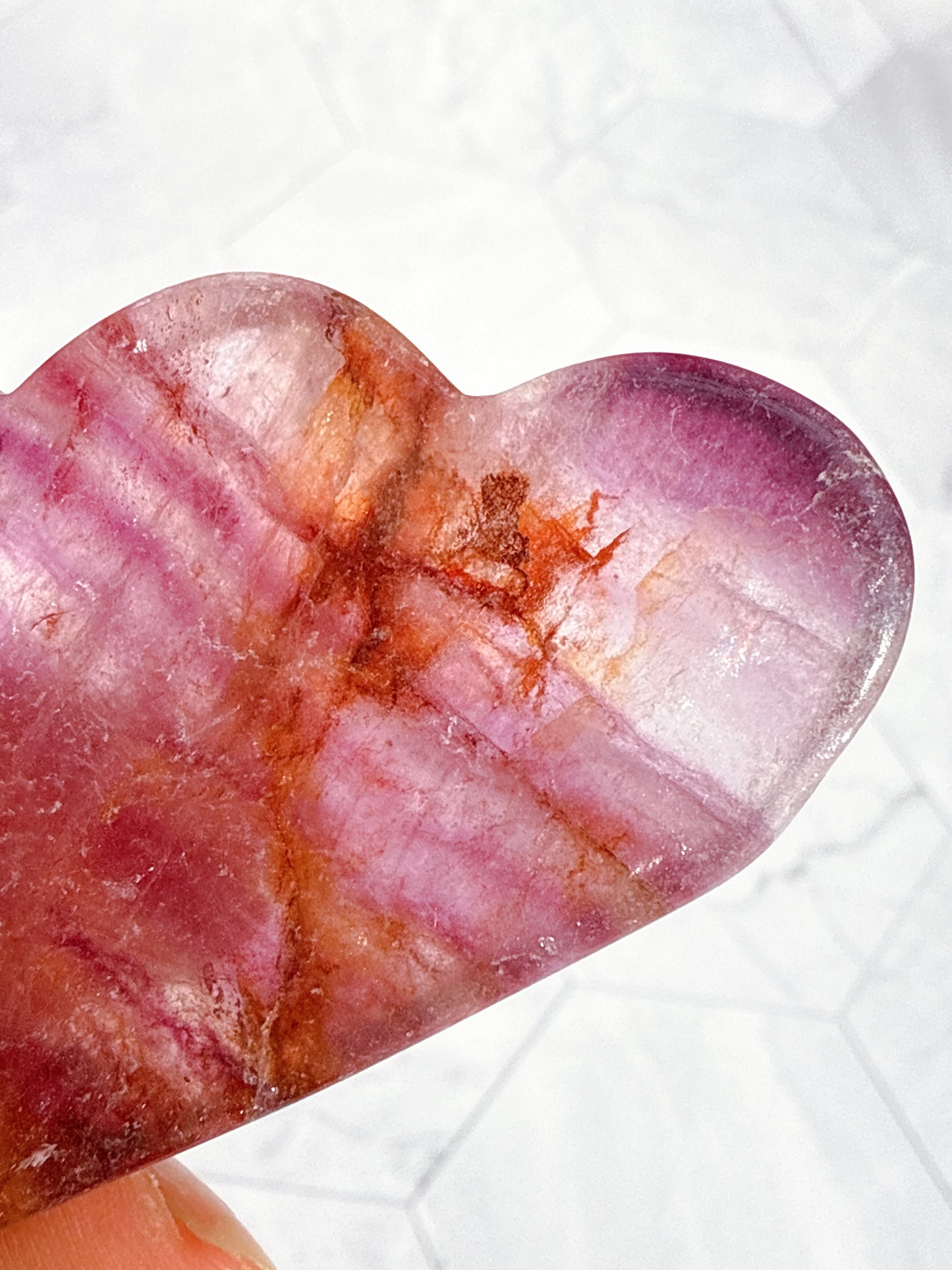 送料無料 天然石 フローライト 4点セット（雲・ダイヤ・フレーム・月）｜自分の光に気づく