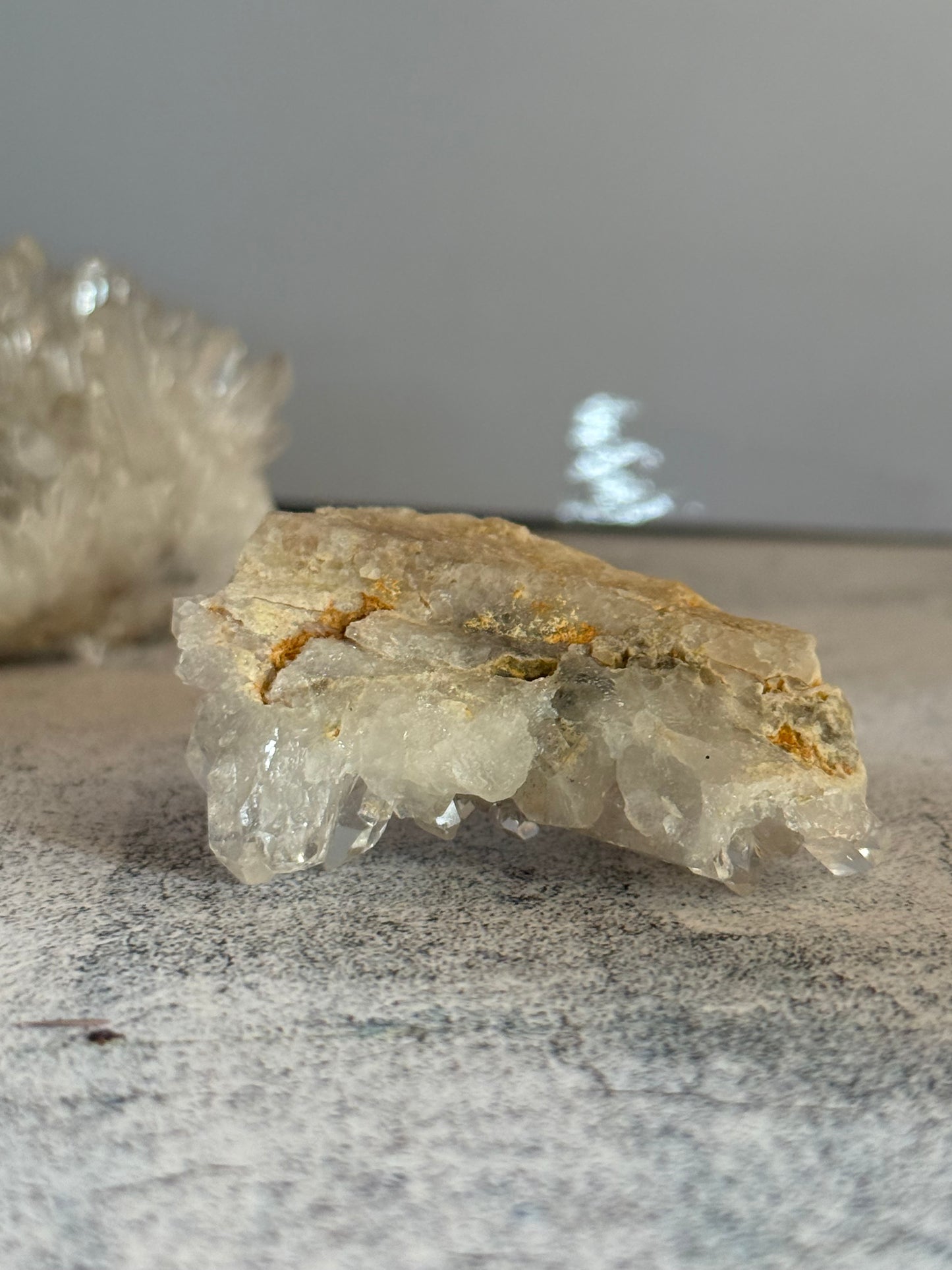 水晶 クラスター 浄化 クリアクォーツ