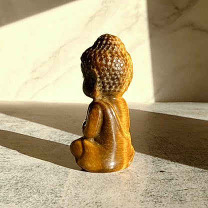 天然石 タイガーアイ ブッダ 大仏 | お金の流れを整えてくれる大仏さま