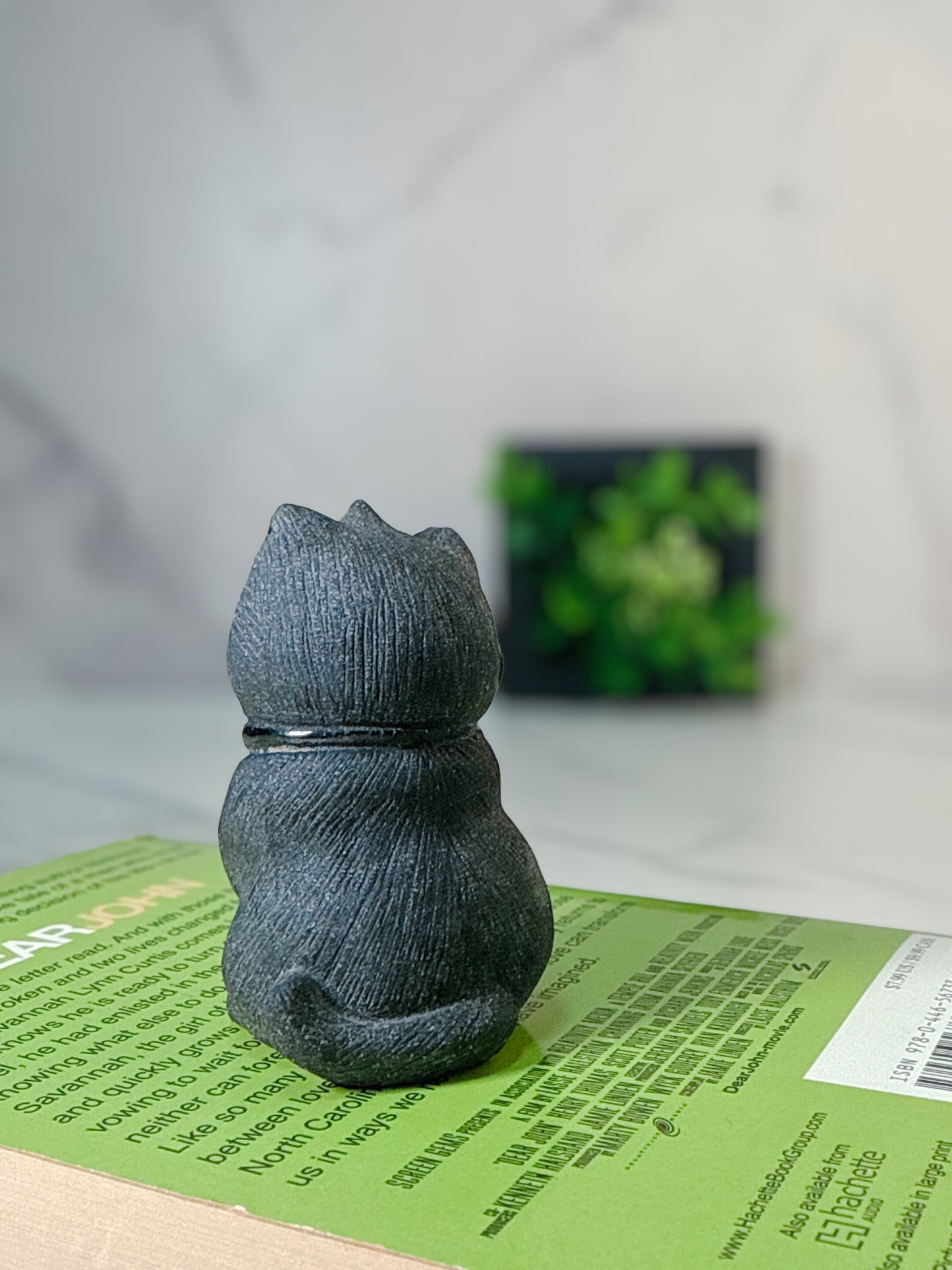 運の流れを変える守り猫｜ブラックオブシディアン  招き猫 Black Obsidian Maneki Neko