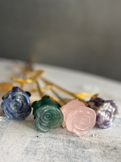 ラピスラズリ バラ 薔薇 ｜枯れないやさしさを贈る石