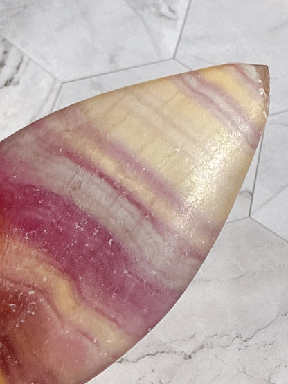 送料無料 天然石 フローライト 4点セット（雲・ダイヤ・フレーム・月）｜自分の光に気づく