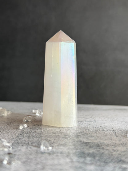 エンジェルオーラセレナイト タワー｜心を整え、本来の自分に戻る