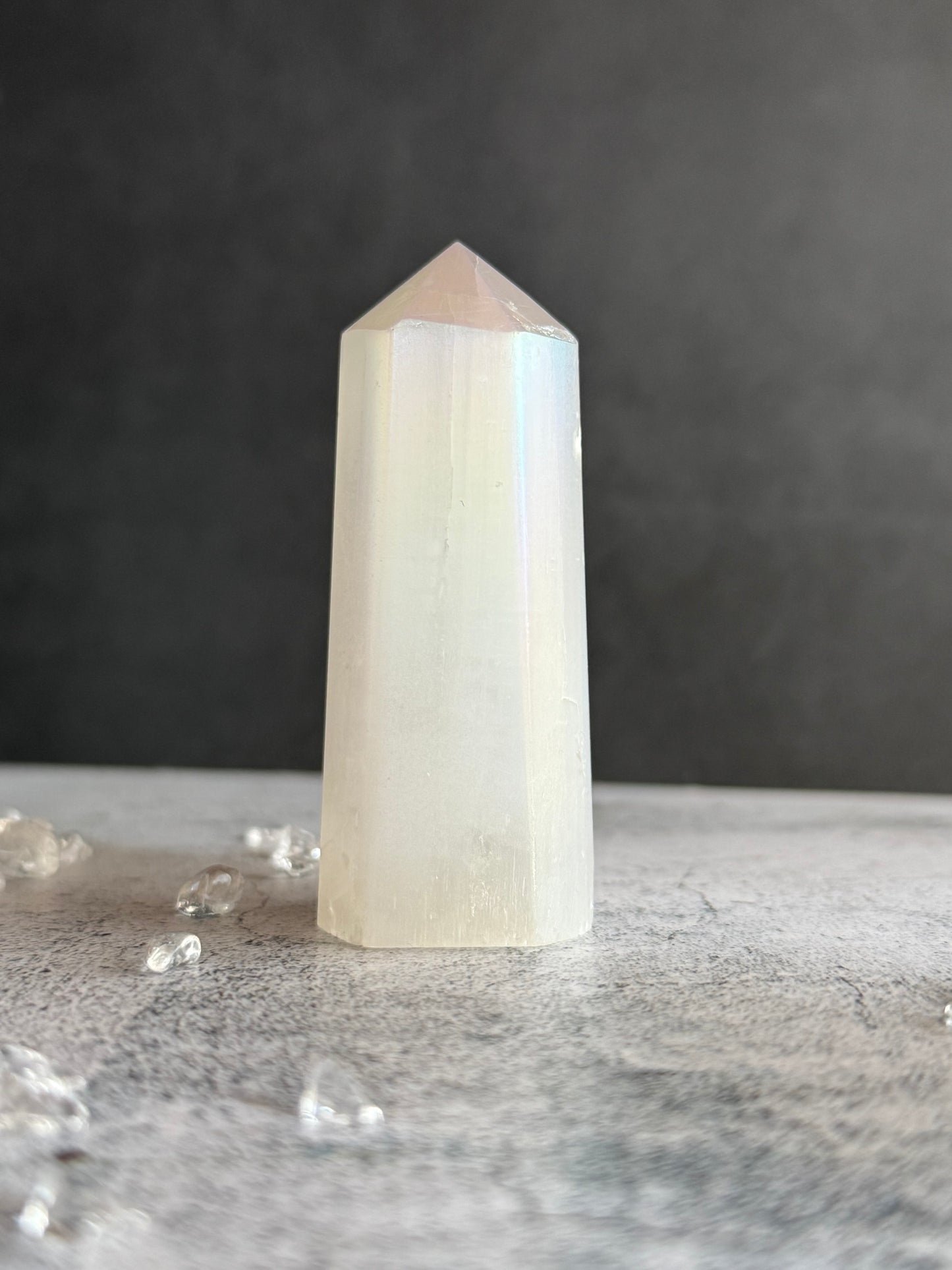 エンジェルオーラセレナイト タワー｜心を整え、本来の自分に戻る