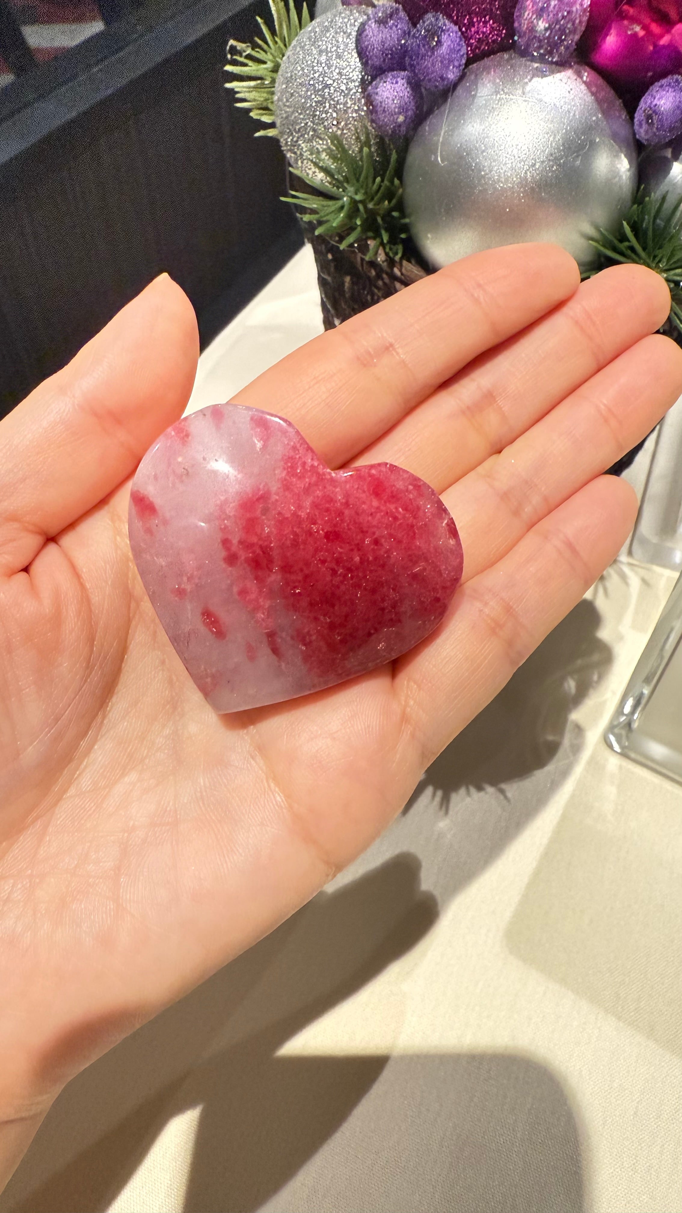 ロードナイトシリカ ハート 恋愛運 夫婦関係 再構築 天然石