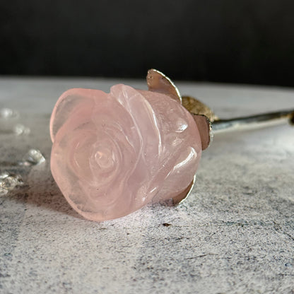 ローズクォーツ バラ 薔薇 ｜枯れないやさしさを贈る石　3