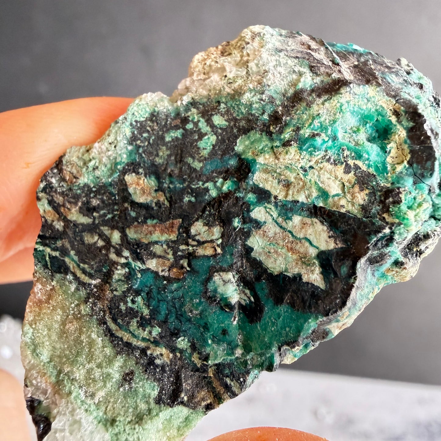 クリソコラ 原石 Chrysocolla 天然石 鉱物 パワーストーン