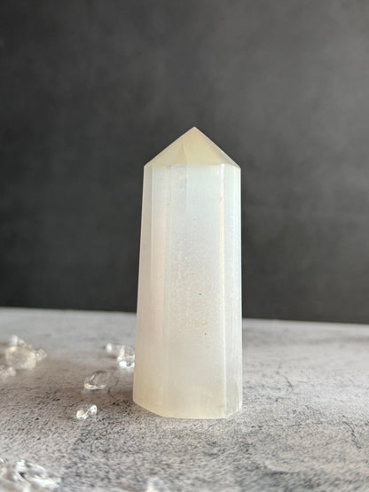 エンジェルオーラセレナイト タワー｜心を整え、本来の自分に戻る