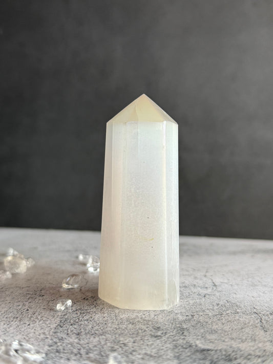 エンジェルオーラセレナイト タワー｜心を整え、本来の自分に戻る