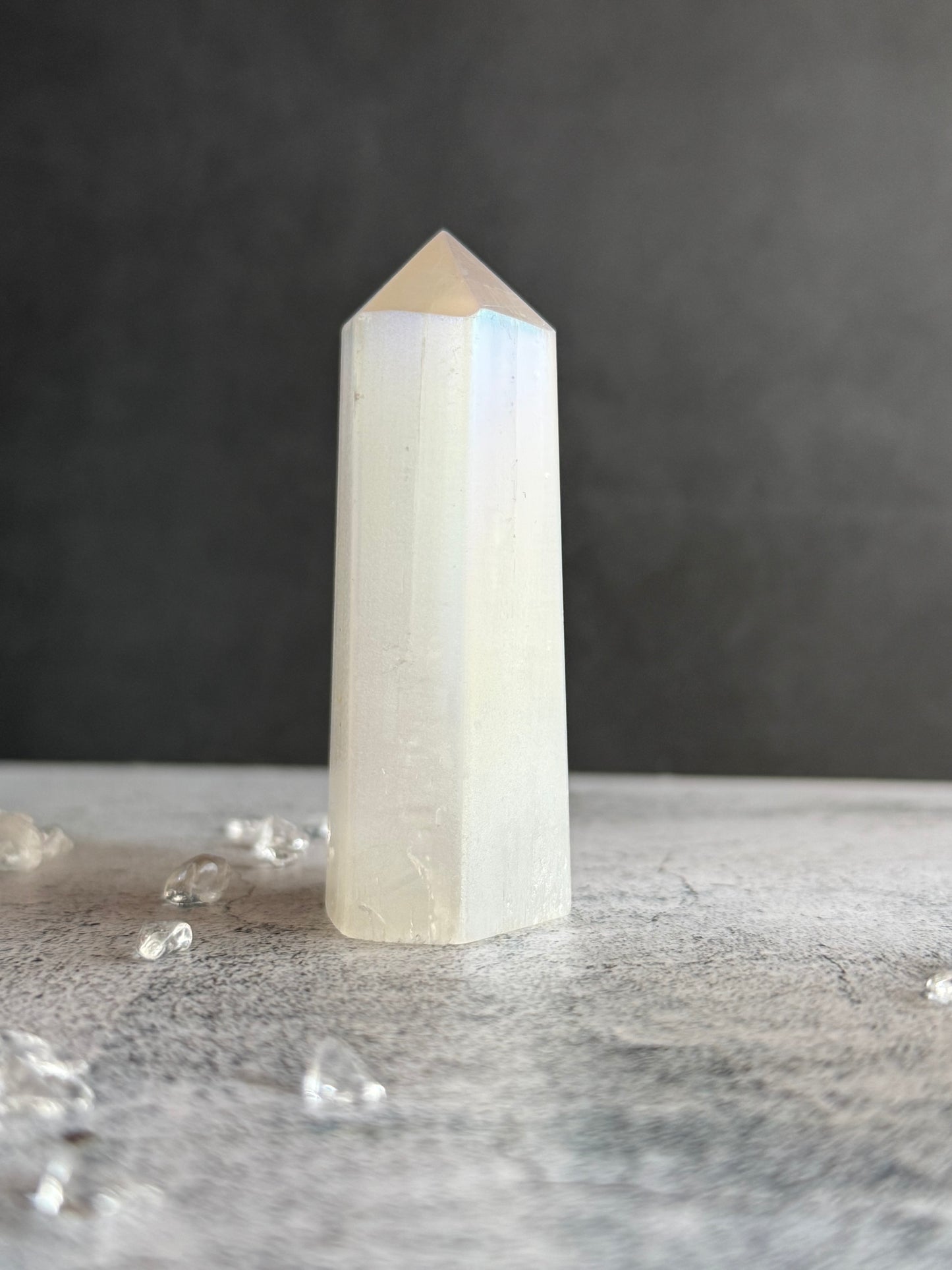 エンジェルオーラセレナイト タワー｜心を整え、本来の自分に戻る