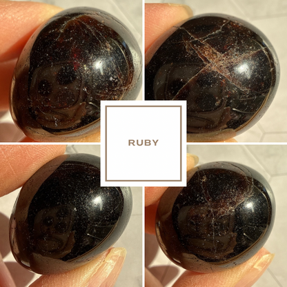 ミニタンブルセット ローズクォーツ ルチル アクアマリン 水晶 ミニギフトセット｜ 天然石
