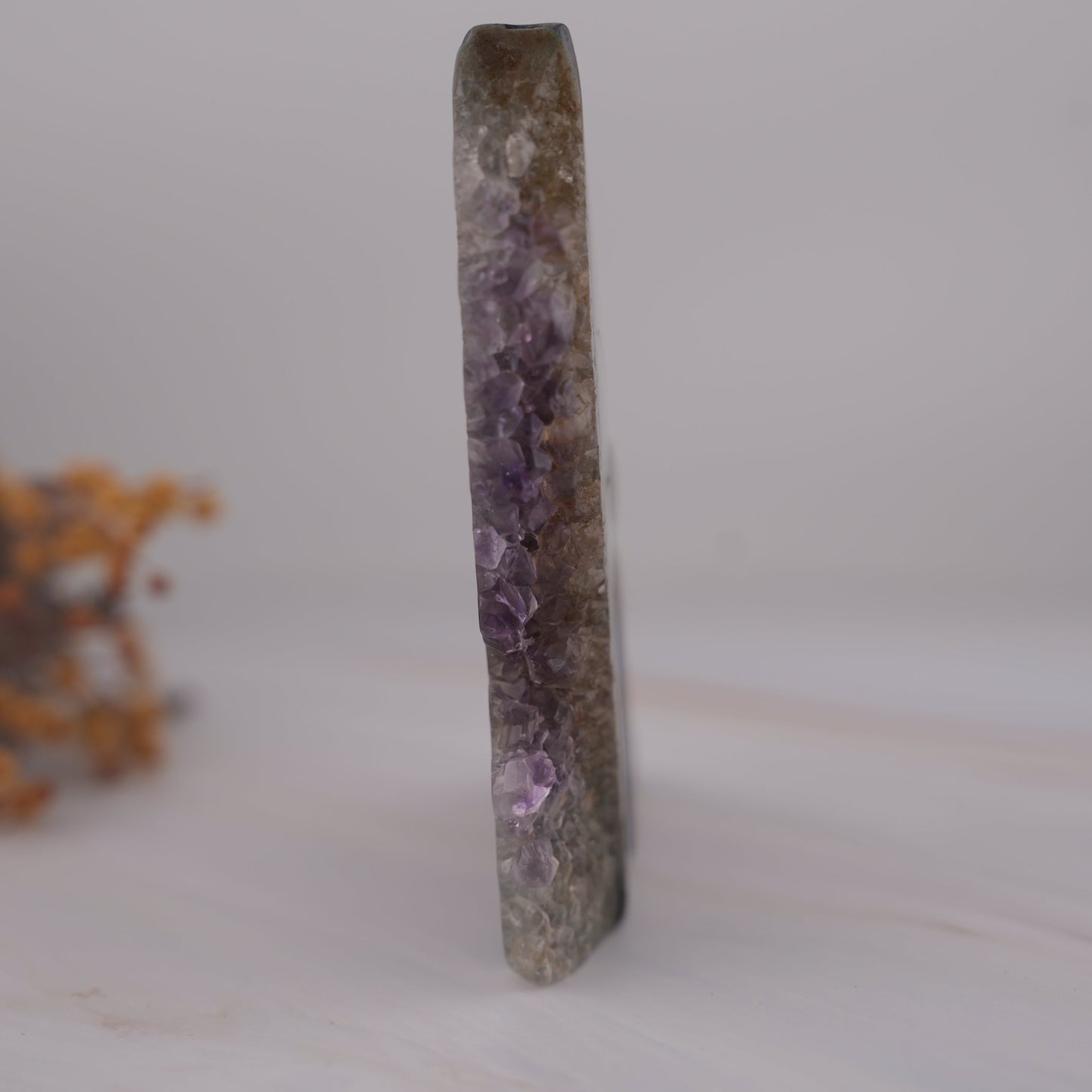 永遠に幸せを運ぶ光の羽 ｜アメジストアゲートの妖精 アマリエル Amethyst Agate Fairy