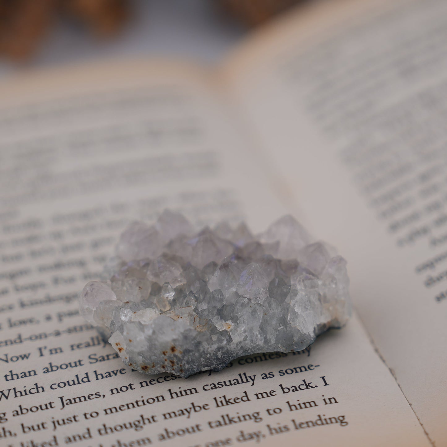 天然石 アナンダライト アメジスト 64g ｜自分のために生きられるようになる