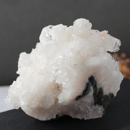 天然石 インド産 アポフィライト スティルバイト共生｜静けさと希望を灯すクリスタル