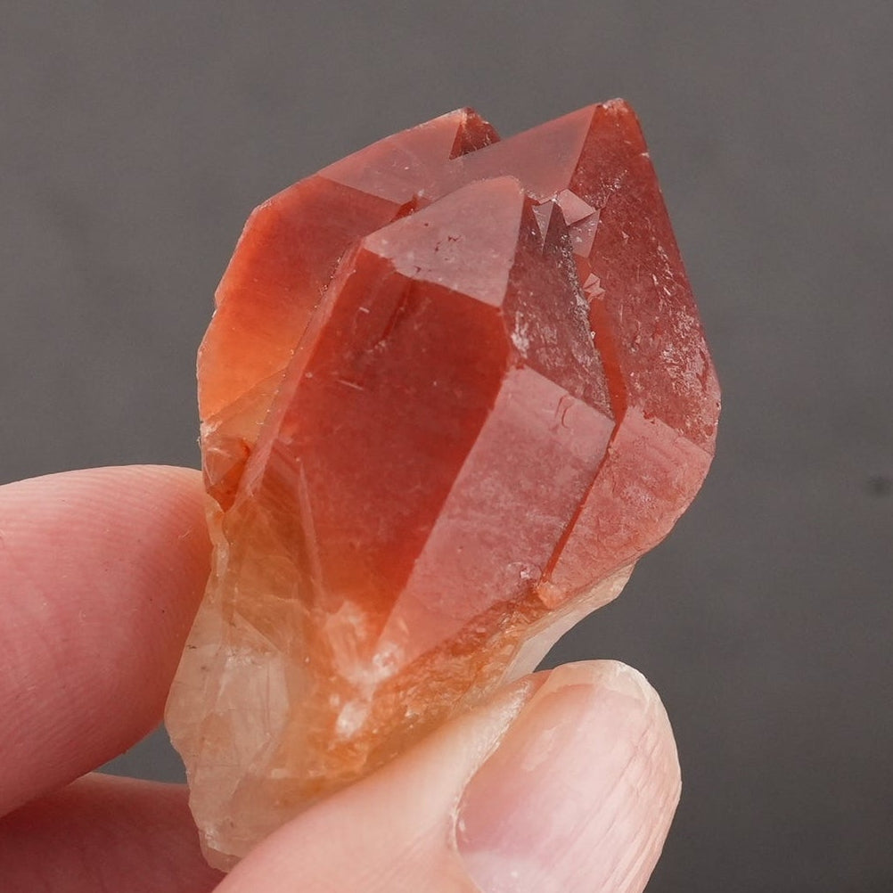 天然石 レッドドリームコート レムリアンシード マスタークリスタル｜内なる記憶を呼び覚ます、赤の叡智