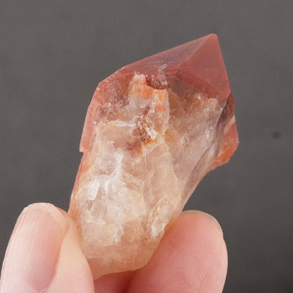 天然石 レッドドリームコート レムリアンシード マスタークリスタル｜内なる記憶を呼び覚ます、赤の叡智