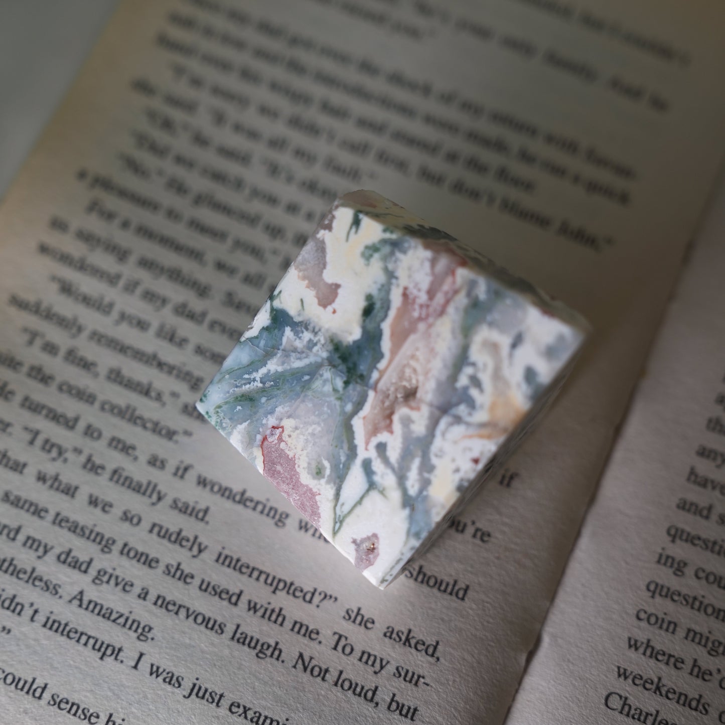 天然石 モスアゲート フリーフォーム｜穏やかさと豊かさを育む石【全国送料無料】