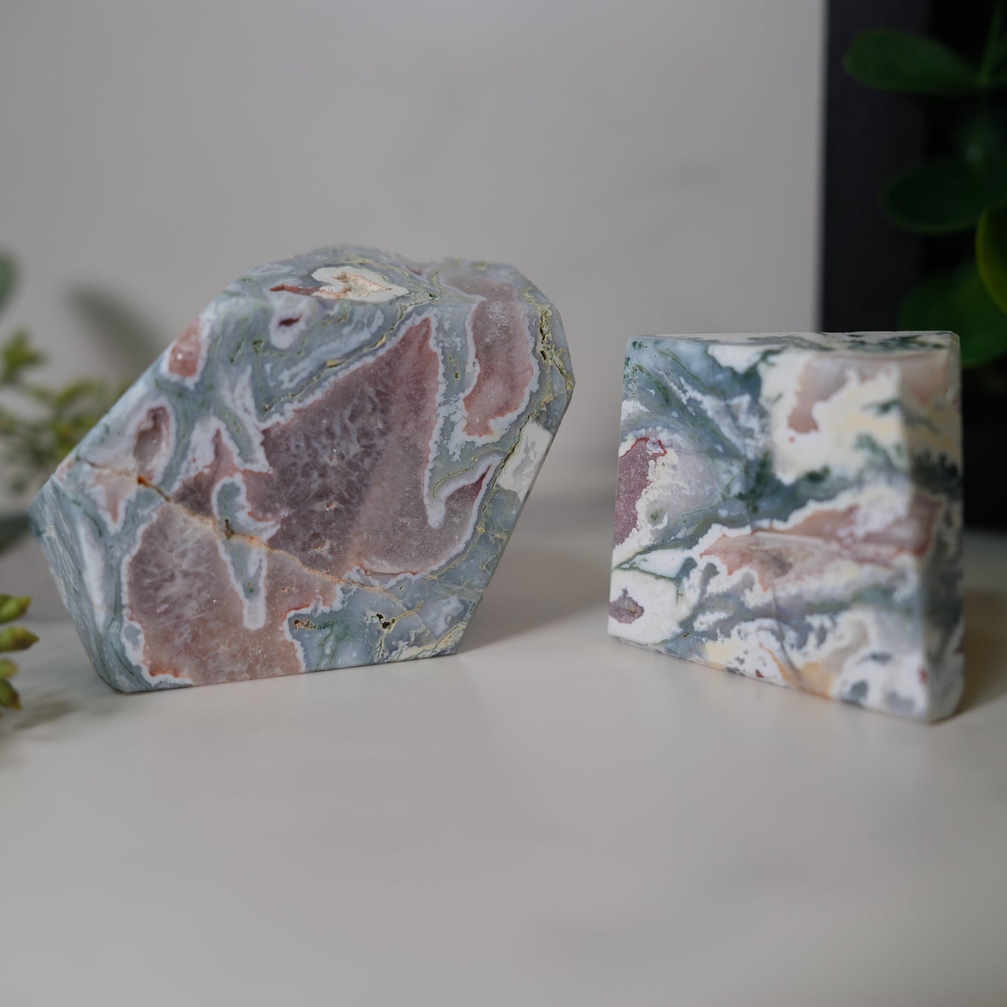 天然石 モスアゲート フリーフォーム｜穏やかさと豊かさを育む石【全国送料無料】