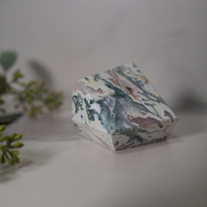 天然石 モスアゲート フリーフォーム｜穏やかさと豊かさを育む石【全国送料無料】