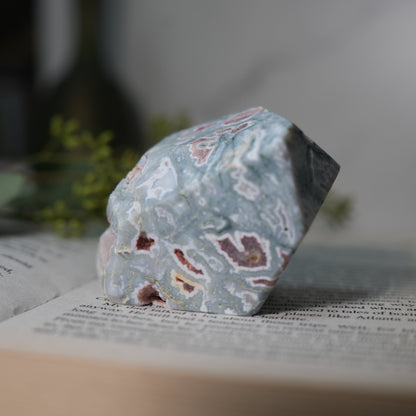 穏やかさと豊かさを育む石｜モスアゲート フリーフォーム Moss Agate Freeform【全国送料無料】